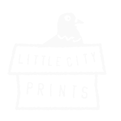 White square with a black border